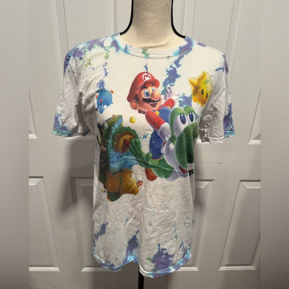 Super Mario Women’s T-Shirt - Tie Dye